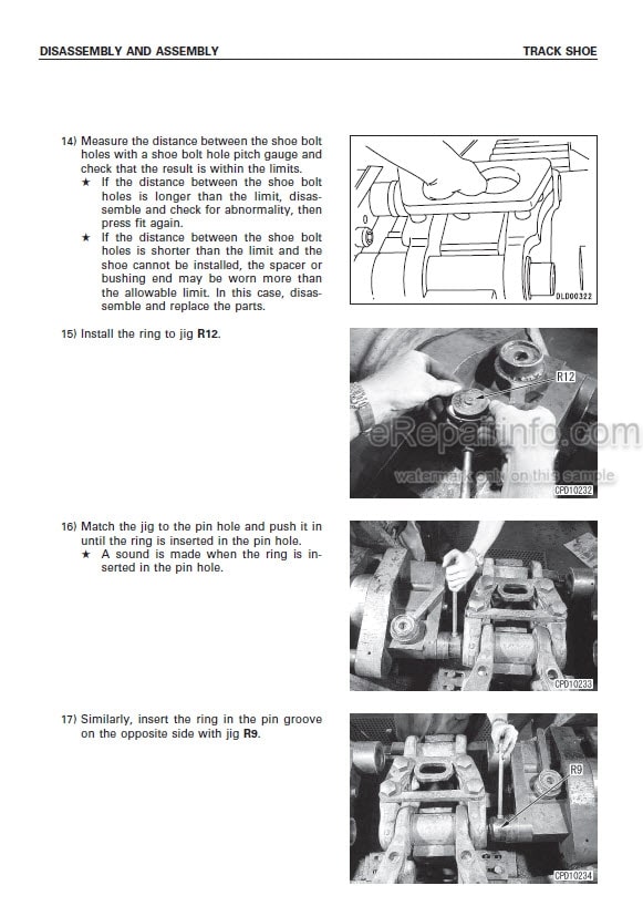 Photo 10 - Komatsu D475A-3 Shop Manual Bulldozer SEBM017209 SN 10601-