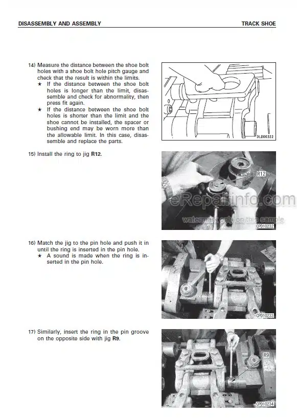 Photo 7 - Komatsu D475A-3 Palm Control Spec Shop Manual Bulldozer SEBM029000 SN 10727-