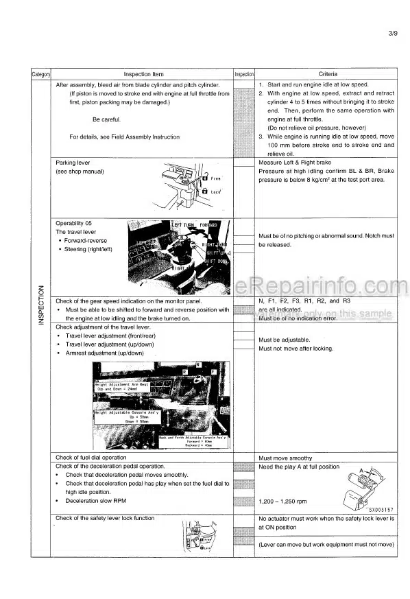 Photo 7 - Komatsu D575A-3 Field Assembly Instruction And Manual SEAW002700 SEAWD02700 Super Dozer SN 10101-