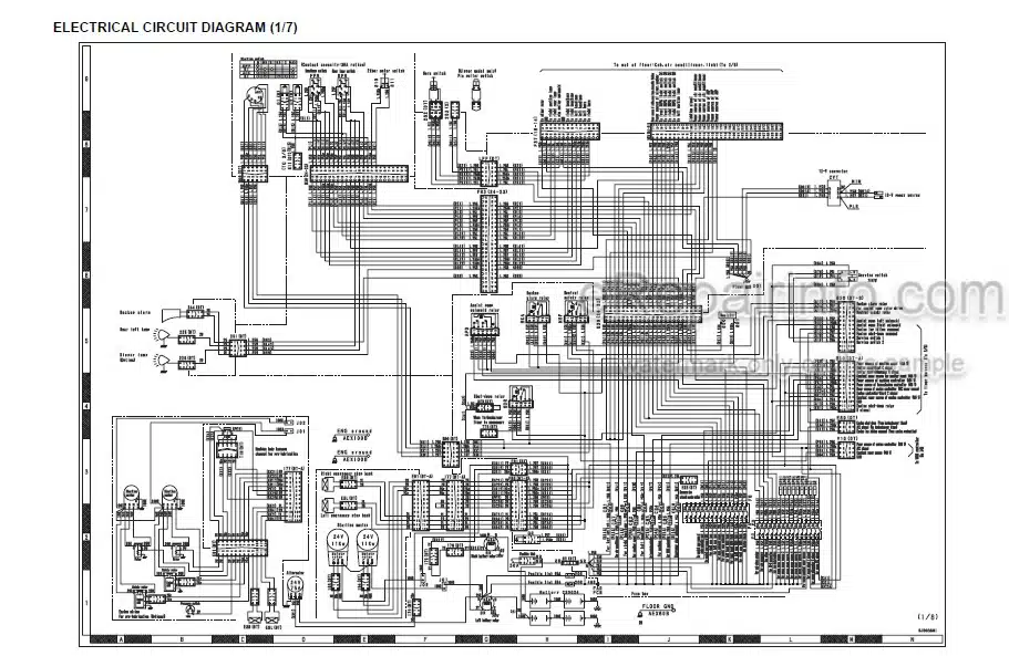 Photo 4 - Komatsu D575A-3 Shop Manual Super Dozer SEBM022003 SN 10101-