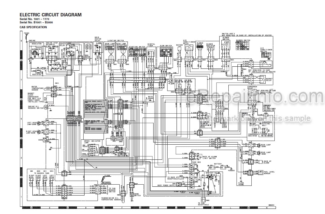 Photo 4 - Komatsu D61EX-12 D61PX-12 Shop Manual Bulldozer SEBM018906 SN 1001- B1001-