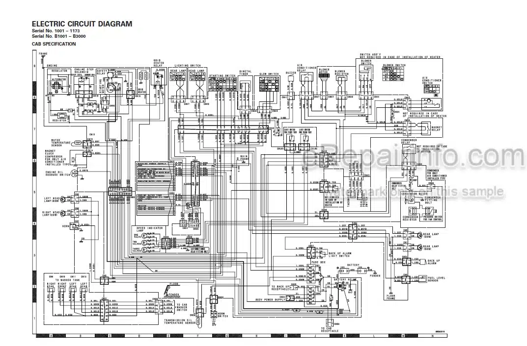 Photo 4 - Komatsu D61EX-12 D61PX-12 Shop Manual Bulldozer SEBM018906 SN 1001- B1001-