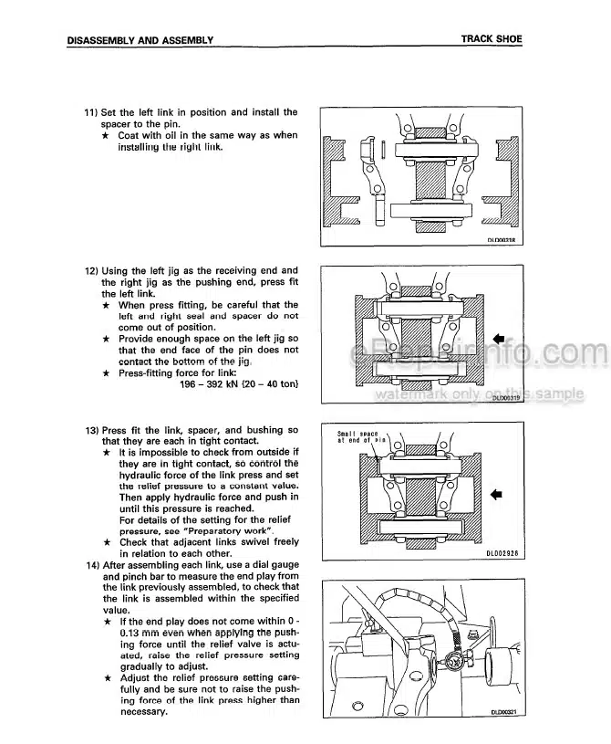 Photo 3 - Komatsu D61EX-12 D61PX-12 Shop Manual Bulldozer SEBM018906 SN 1001- B1001-