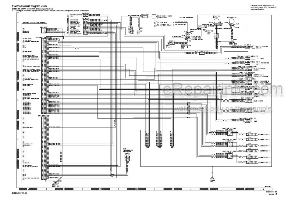 Photo 4 - Komatsu D65EX-16 D65PX-16 D65WX-16 Shop Manual Bulldozer SEN04887-05 SN 80001-