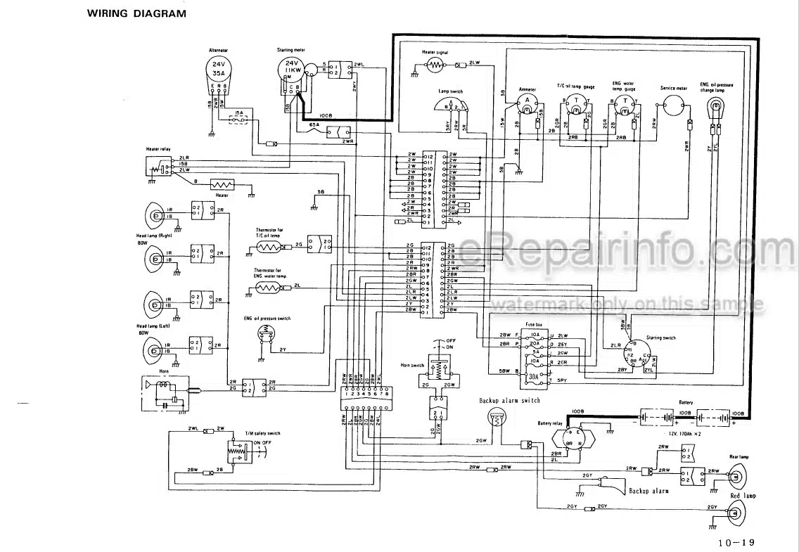 Photo 5 - Komatsu D85A-21 Shop Manual Trimming Dozer SEBM001600 SN 36090-