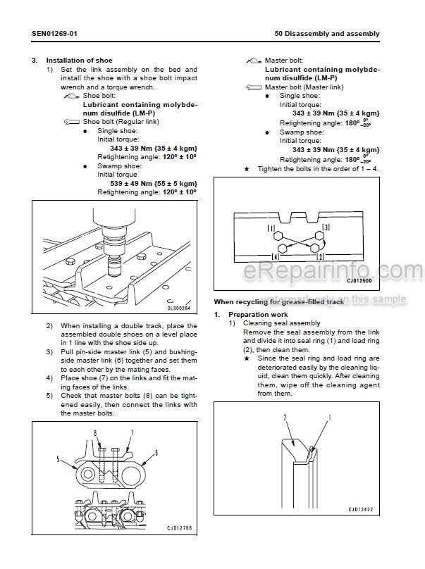 Photo 3 - Komatsu D85EX-15E0 D85PX-15E0 Shop Manual Bulldozer SEN00060-06 SN 11001- 1201-