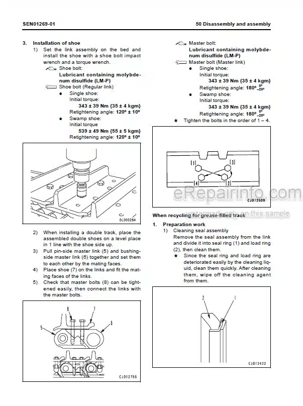 Photo 3 - Komatsu D85EX-15E0 D85PX-15E0 Shop Manual Bulldozer SEN00060-06 SN 11001- 1201-