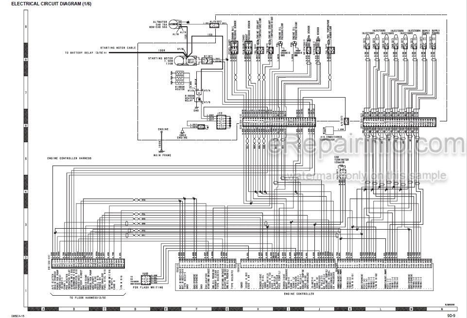 Photo 4 - Komatsu D85EX-15 D85PX-15 Shop Manual Bulldozer SEBM029108 SN 10001- 1001-