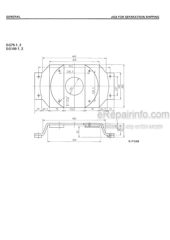 Photo 3 - Komatsu EG15-1 EG15S-1 EG15-2 EG15S-2 EG15-3 EG15S-3 EG30-1 EG30S-1 EG30-2 EG30S-2 EG30-3 EG30S-3 EG45-1 EG45S-1 EG50-2 EG50S-2 EG55-1 EG55S-1 EG65-2 EG65S-2 EG75-1 EG75S-1 EG75-2 EG75S-2 EG80-1 EG80S-1 EG100-1 EG100S-1 EG100-2 EG100S-2 EG125-1 EG125S-1 Shop Manual Diesel Generator For Engine SEBM0690SM00