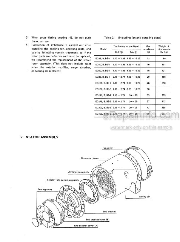 Photo 3 - Komatsu EG33BST-1 EG33BS-1 EG33B-1 EG33-1 EG40BST-1 EG40BS-1 EG40B-1 EG40-1 EG60BST-1 EG60BS-1 EG60B-1 EG60-1 EG85BST-1 EG85BS-1 EG85B-1 EG85-1 EG125BST-2 EG125BS-2 EG125B-2 EG125-2 EG150BST-5 EG150BS-5 EG150B-5 EG150-5 EG220BS-1 EG220B-1 EG220-1 EG220BS-2 EG220B-2 EG220-2 EG275BS-1 EG275B-1 EG275-1 EG275BS-2 EG275B-2 EG275-2 EG300B-3 EG300-3 EG350B-1 EG350-1 EG380BST-1 EG380BS-1 EG400BS-2 EG400B-2 EG400-2 EG480B-1 EG480-1 EG500BS-1 EG580B-1 EG580-1 EG600BS-1 Shop Manual Diesel Generator For Engine SEBM06500A02