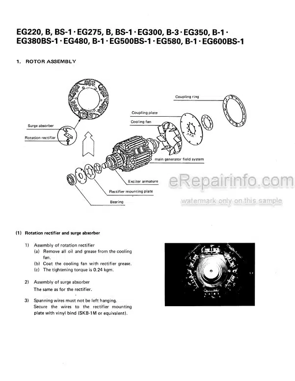 Photo 6 - Komatsu JV100A-1 JV100WA-1 JV100WP-1 Shop Manual Vibratory Roller SEBM02650103 SN 10011- 20003- 30003-