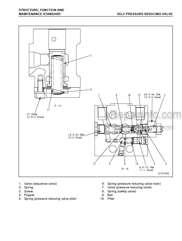 Photo 7 - Komatsu DWT031 DWT045 DWT053 DWC040 DWC050 DWC060 DWC080 DWT083 DWT125 Shop Manual Towing Winch SEBT010WT04