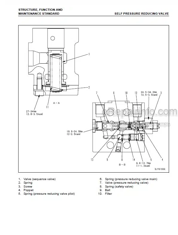 Photo 7 - Komatsu DWT031 DWT045 DWT053 DWC040 DWC050 DWC060 DWC080 DWT083 DWT125 Shop Manual Towing Winch SEBT010WT04