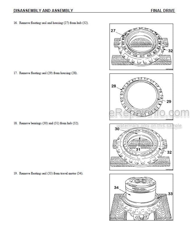 Photo 3 - Komatsu Galeo PC300LL-7L Shop Manual Hydraulic Excavator CEBM012100 SN A85001-