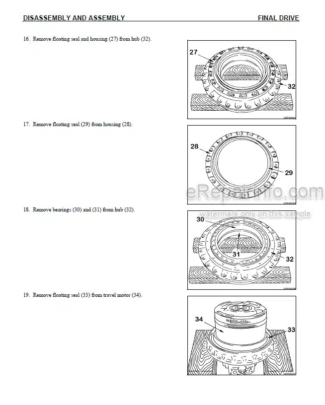 Photo 3 - Komatsu Galeo PC300LL-7L Shop Manual Hydraulic Excavator CEBM012100 SN A85001-