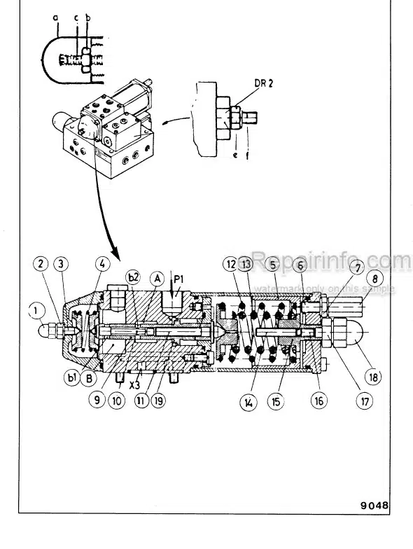 Photo 5 - Komatsu H185S Shop Manual Hydraulic Shovel H185S06081SM SN 6081