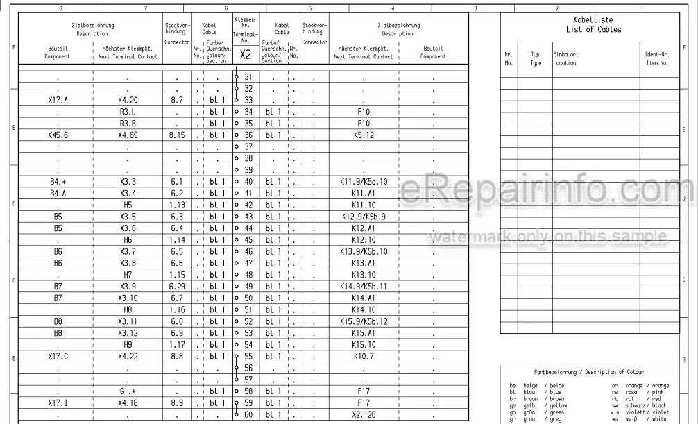 Photo 4 - Komatsu H285S Electrical Diagram For Hydraulic Shovel H285S78111SM SN 78111