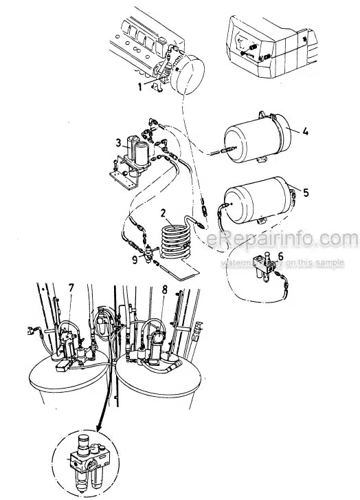 Photo 3 - Komatsu H285S Shop Manual Hydraulic Shovel H285S78094SM SN 78094 78111 78113