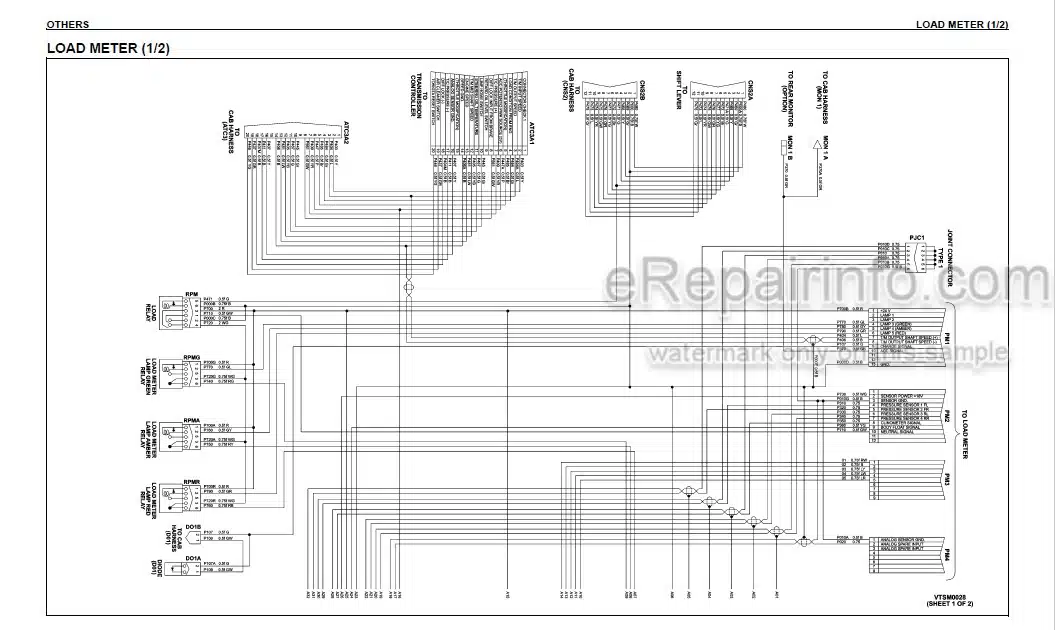 Photo 4 - Komatsu HM400-1L Shop Manual Articulated Dump Truck CEBM015302 SN A10001-