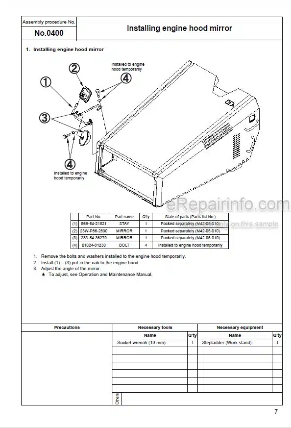 Photo 2 - Komatsu HM400-2 Field Assembly Manual Articulated Dump Truck GEN00042-04