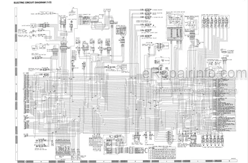 Photo 4 - Komatsu PC128UU-2 Shop Manual Hydraulic Excavator SEBM018506 SN 5001-