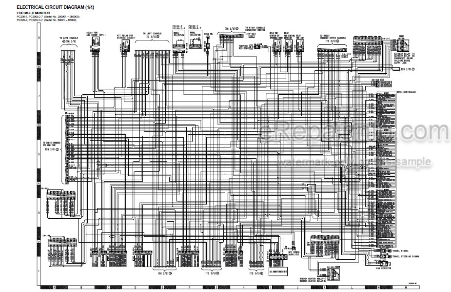 Photo 4 - Komatsu PC200-7 PC200LC-7 PC200-7B PC200LC-7B PC220-7 PC220LC-7 Shop Manual Hydraulic Excavator SEBM024310