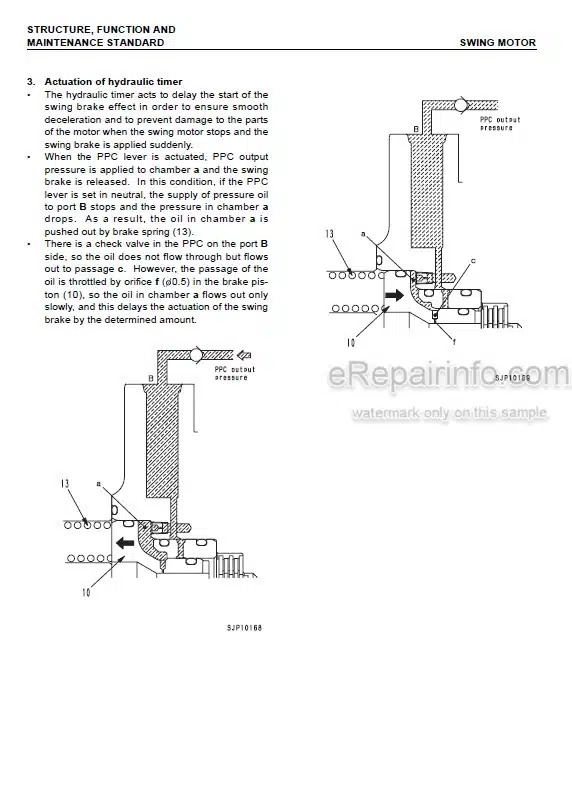 Photo 3 - Komatsu PC27MR-2 PC30MR-2 PC35MR-2 PC40MR-2 PC50MR-2 Shop Manual Mini Excavator SEBM032411