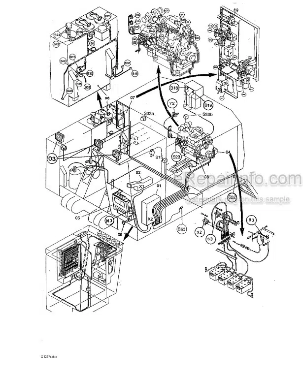 Photo 7 - Komatsu PC3000 Service Manual Hydraulic Excavator SG PC3000-1 SN 06192