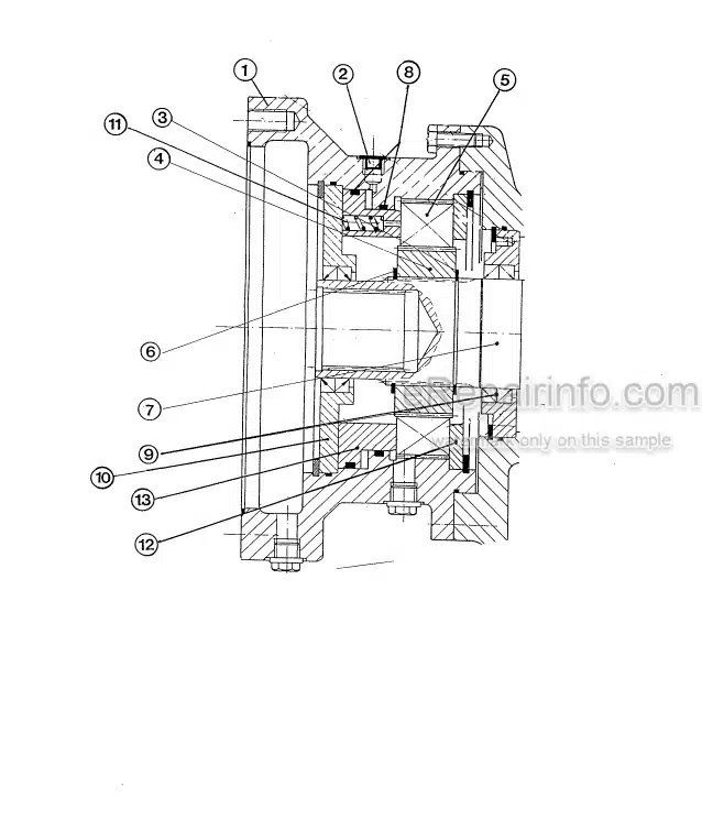 Photo 3 - Komatsu PC3000-1 Shop Manual Hydraulic Mining Shovel SMPC30006171 SN 6171