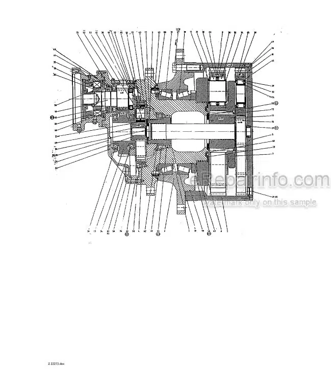 Photo 3 - Komatsu PC3000-1 Shop Manual Hydraulic Mining Shovel SMPC30006194 SN 6194