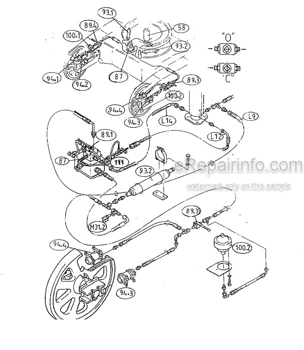 Photo 3 - Komatsu PC3000-1 Shop Manual Hydraulic Mining Shovel SMPC30006225D SN 6225