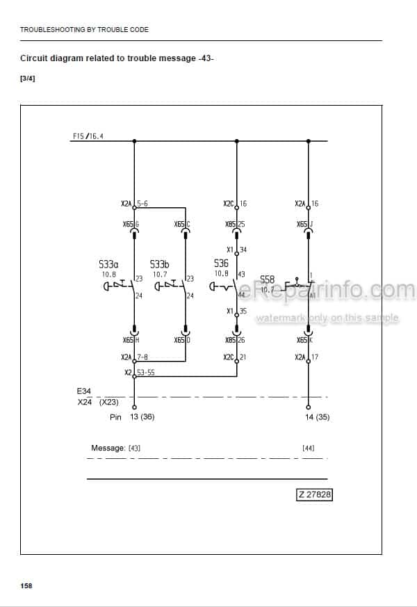 Photo 5 - Komatsu PC3000-6 Diesel Shop Manual Hydraulic Excavator GZEBM06208-2 SN 06208-