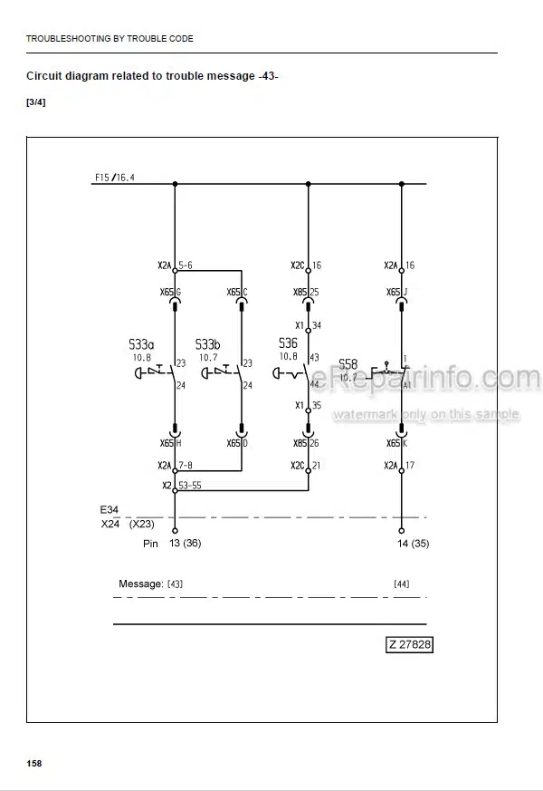 Photo 5 - Komatsu PC3000-6 Diesel Shop Manual Hydraulic Excavator GZEBM06208-2 SN 06208-