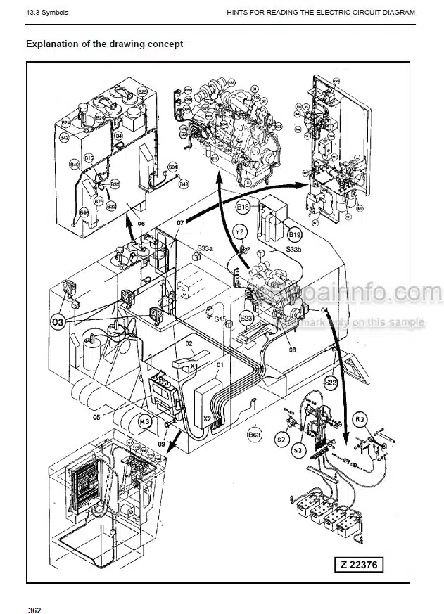 Photo 7 - Komatsu PC3000-6 Service Manual Hydraulic Mining Shovel SMPC30006208 SN 06208- 46151-