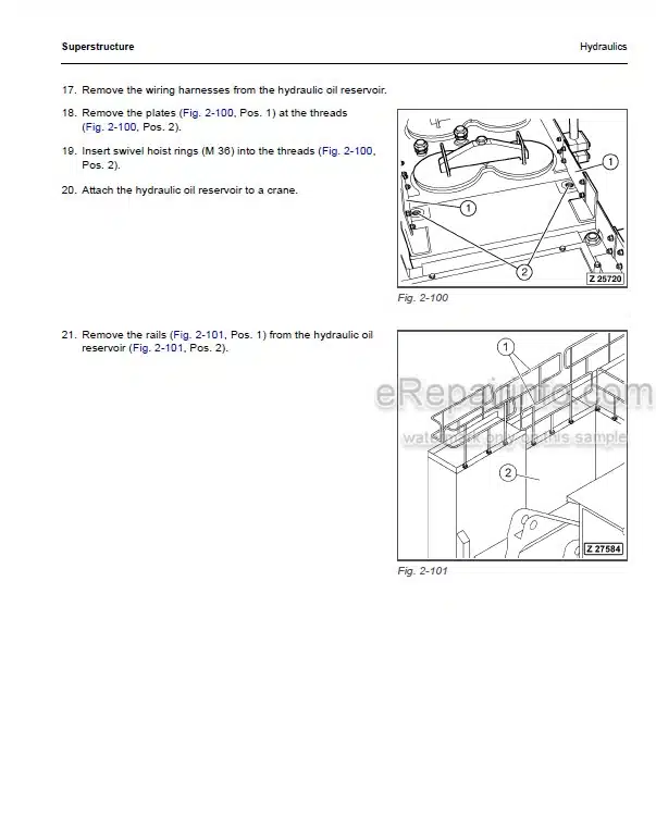 Photo 6 - Komatsu PC5500-6 Diesel Service Manual Hydraulic Excavator SG PC5500-6 SN 15012 15013