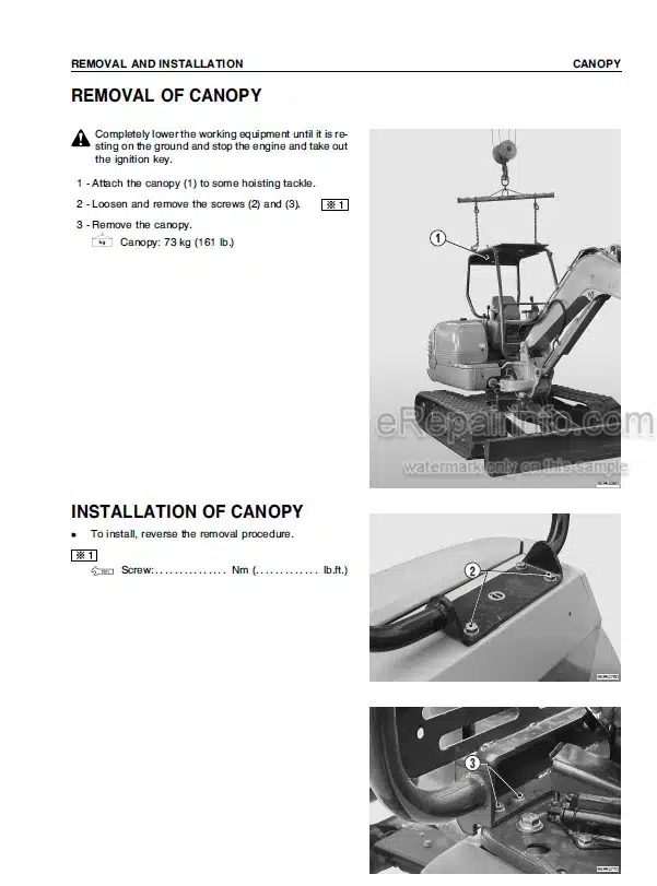 Photo 7 - Komatsu PC35R-8 PC45R-8 Shop Manual Hydraulic Excavator WEBM000301 SN F20932- F21251-