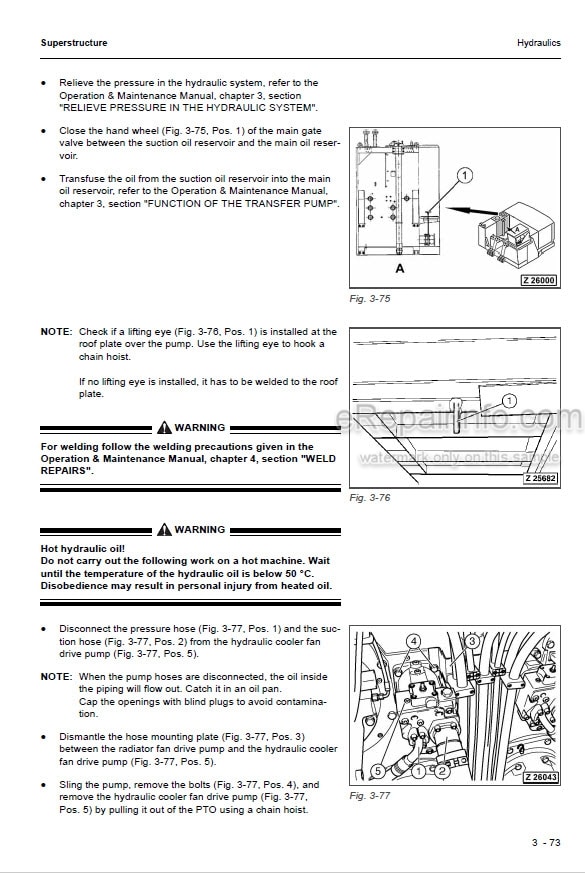 Photo 5 - Komatsu PC4000-6 Diesel Shop Manual Hydraulic Excavator GZEBM08199-0 SN 08199-