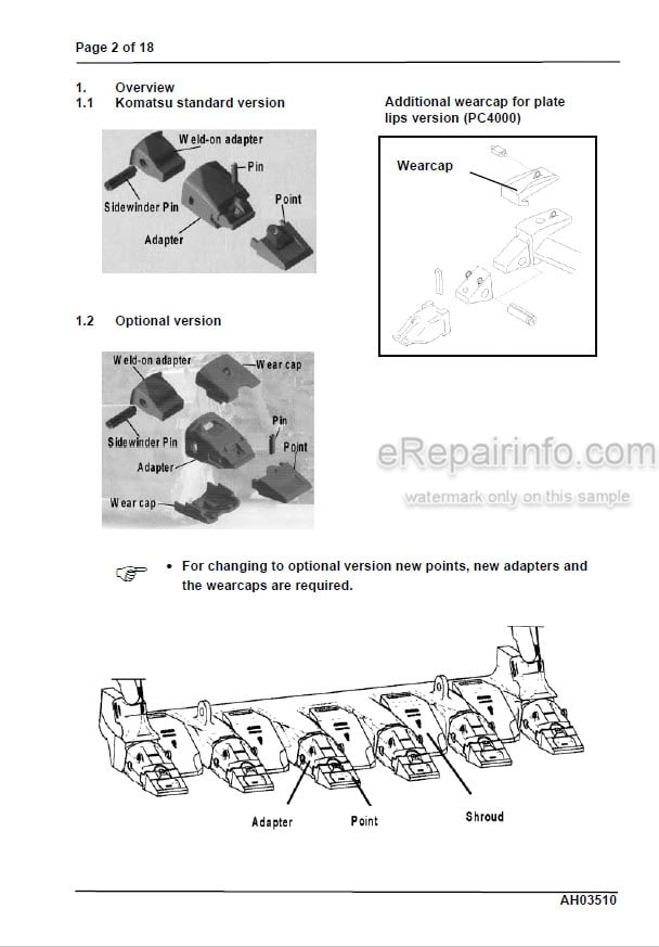 Photo 4 - Komatsu PC4000-6 Diesel Shop Manual Hydraulic Excavator GZEBM08199-0 SN 08199-