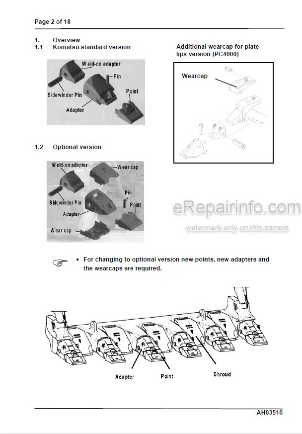 Photo 4 - Komatsu PC4000-6 Diesel Shop Manual Hydraulic Excavator GZEBM08199-0 SN 08199-