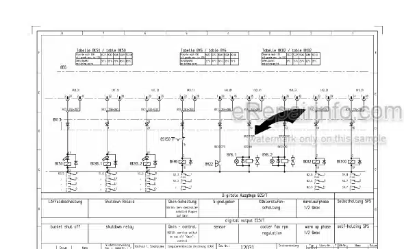 Photo 4 - Komatsu PC4000-6 Electro Service Manual Hydraulic Excavator SN 08165