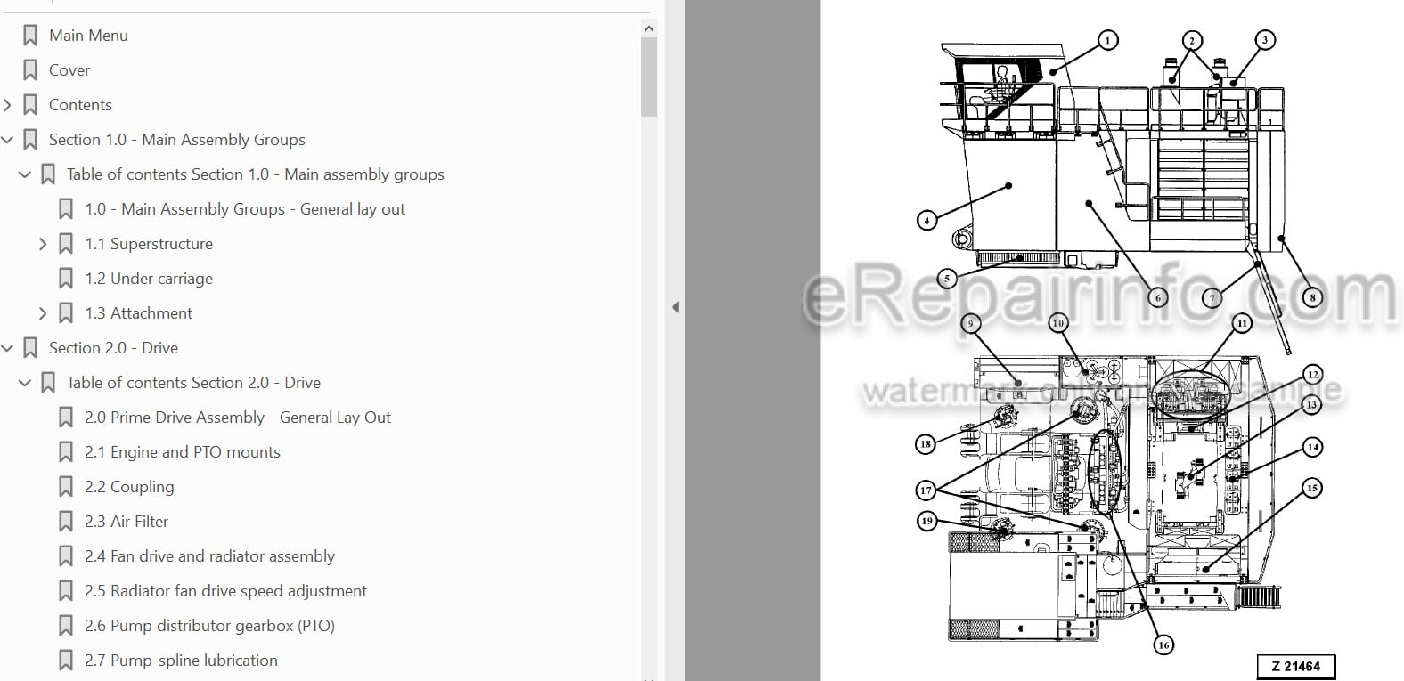 Photo 4 - Komatsu PC4000-6 Shop Manual Hydraulic Mining Shovel SMPC40008152 SN 8152