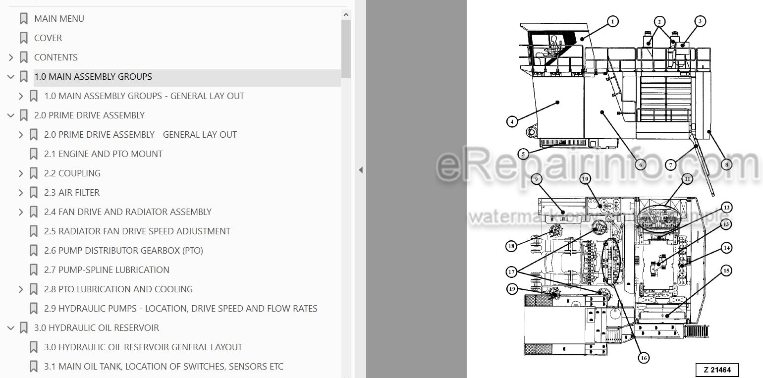 Photo 5 - Komatsu PC4000-6 Shop Manual Hydraulic Mining Shovel SMPC40008170 SN 8170
