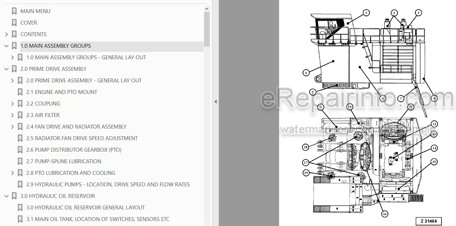 Photo 5 - Komatsu PC4000-6 Shop Manual Hydraulic Mining Shovel SMPC40008170 SN 8170