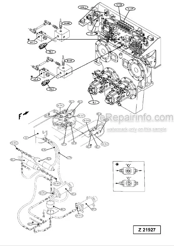 Photo 3 - Komatsu PC4000-6 Shop Manual Hydraulic Mining Shovel SMPC40008172D SN 8172