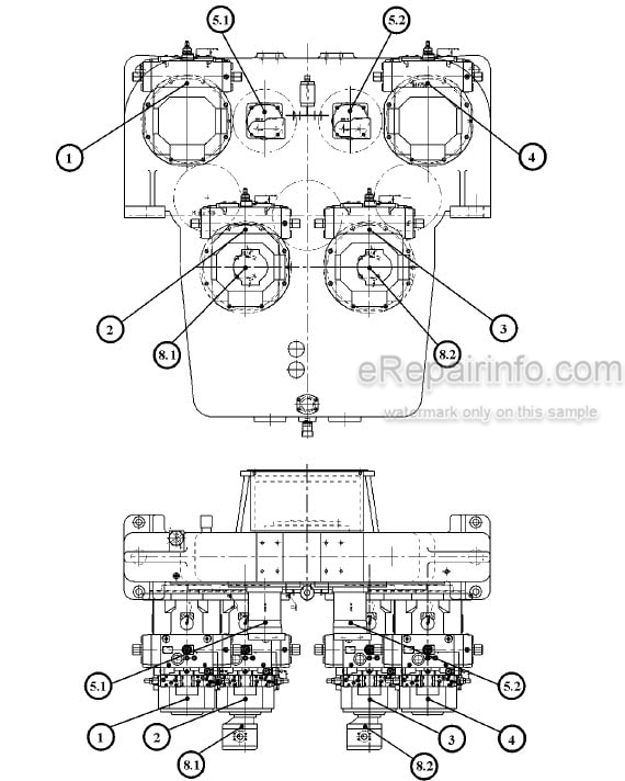 Photo 6 - Komatsu PC4000-6 Diesel Service Manual Hydraulic Excavator SN 08175 08178 08179 08183 08184