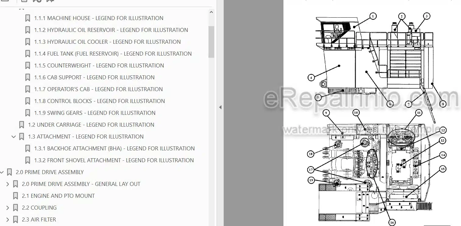 Photo 5 - Komatsu PC4000-6 Shop Manual Hydraulic Mining Shovel SMPC40008172D SN 8172