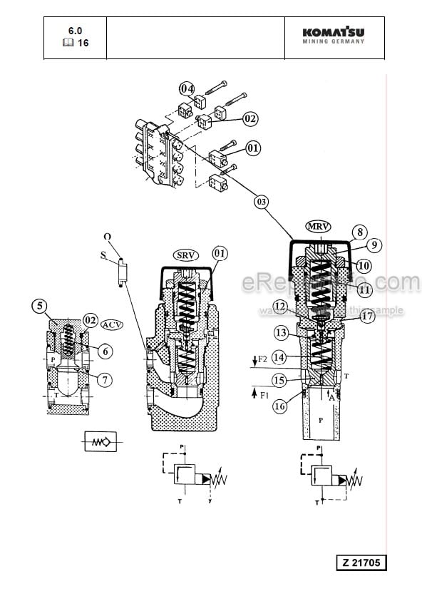 Photo 6 - Komatsu PC5500-6 Diesel Service Manual Hydraulic Excavator SG PC5500-6 SN 15017-