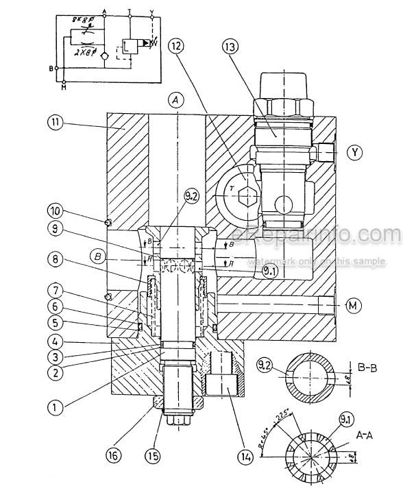 Photo 1 - Komatsu PC5500-6 Diesel Service Manual Hydraulic Excavator SG PC5500-6 SN 15017-