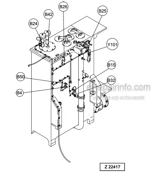 Photo 5 - Komatsu PC5500-6 Shop Manual Hydraulic Mining Shovel SMPC550015022D SN 15022