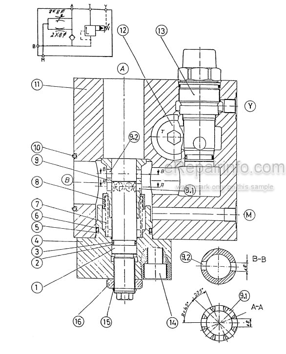 Photo 3 - Komatsu PC5500-6 Shop Manual Hydraulic Mining Shovel SMPC550015023D SN 15023